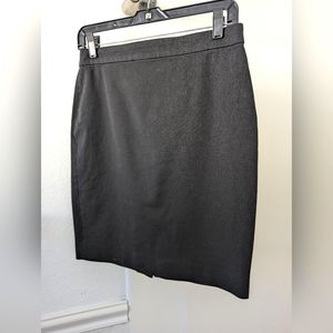 J Crew classic black skirt